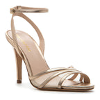 Frankel Metallic Heel Sandal