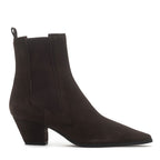 Franzie Suede Heel Bootie