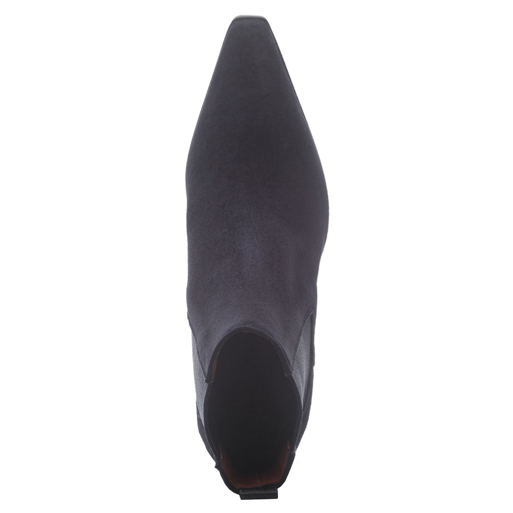 Franzie Suede Heel Bootie