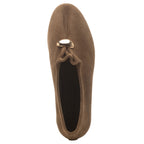 Illy Suede Metal Flat Loafer