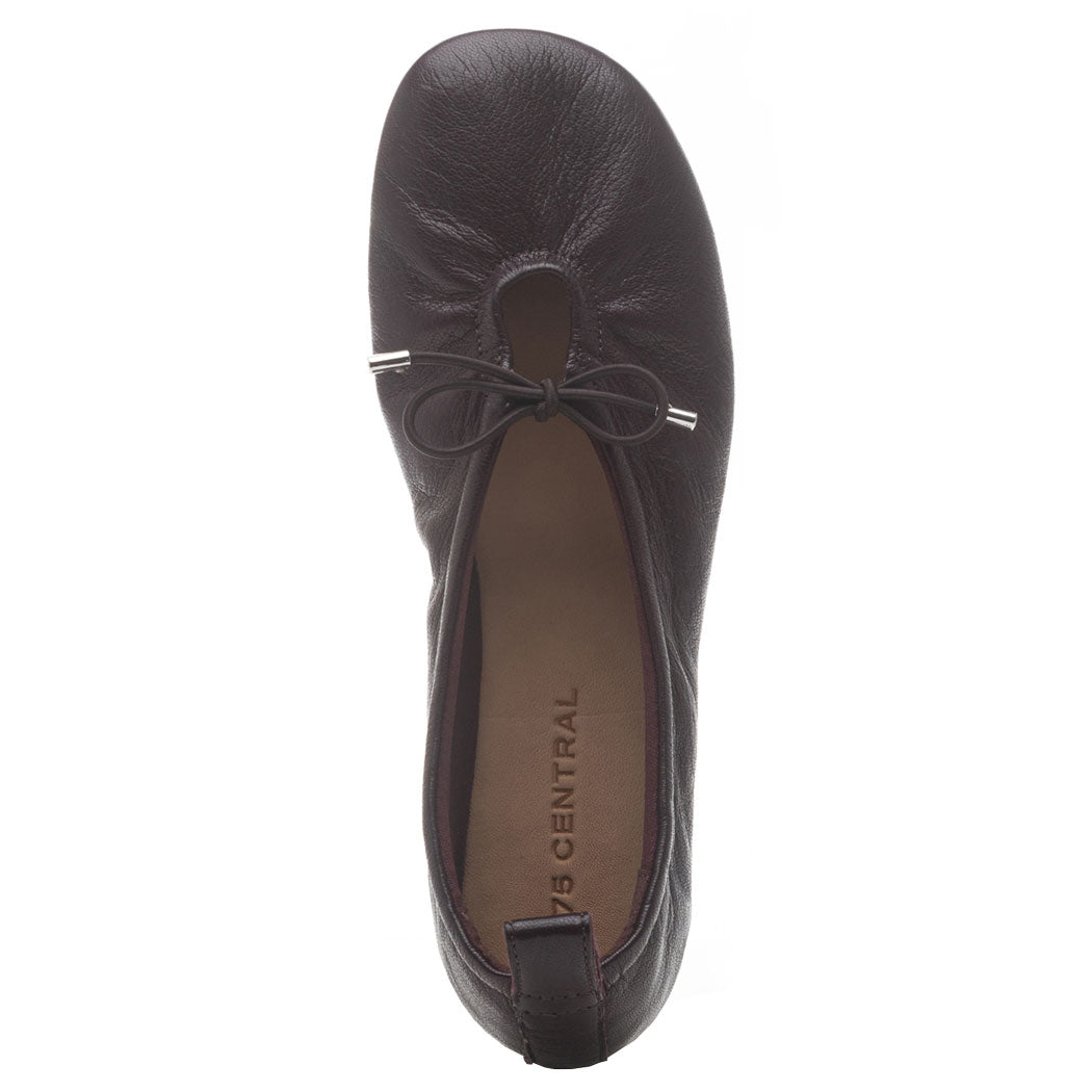 Indiyah Leather Flat Ballet