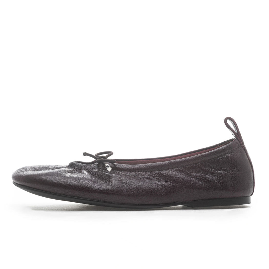 Indiyah Leather Flat Ballet