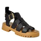 Isaiah Leather Lug Sandal