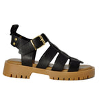 Isaiah Leather Lug Sandal