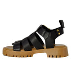 Isaiah Leather Lug Sandal