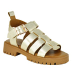 Isaiah Leather Lug Sandal