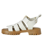 Isaiah Leather Lug Sandal