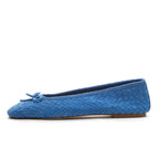 Ismet Suede Woven Ballet