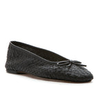 Ismet Woven Leather Ballet