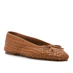 Ismet Woven Leather Ballet