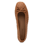 Ismet Woven Leather Ballet