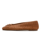 Ismet Woven Leather Ballet
