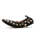 Issie Studded Leather Ballet