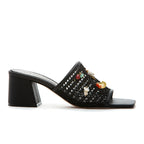 Ivey Mesh Charm Heel Slide