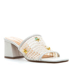 Ivey Mesh Charm Heel Slide