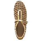 Izabel Woven Strap Ballet Flat