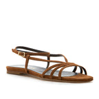 Jules Suede Strappy Flat Sandal