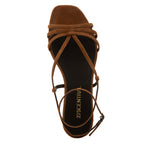 Jules Suede Strappy Flat Sandal