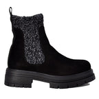 Kobe Suede Knit Lug Bootie