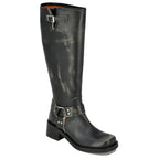 Lacy Leather Tall Engineer Boot