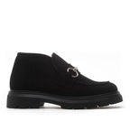 Lady-Fur Suede Fur Lug Bootie