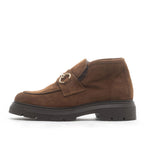 Lady-Fur Suede Fur Lug Bootie