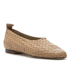 Lizzie Woven Leather Ballet