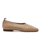 Lizzie Woven Leather Ballet