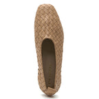 Lizzie Woven Leather Ballet