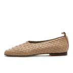 Lizzie Woven Leather Ballet