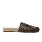 Maddy Woven Flat Espadrille Mule