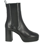 Mara Leather Platform Heel Boot