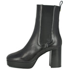 Mara Leather Platform Heel Boot