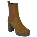 Mara Suede Platform Heel Boot