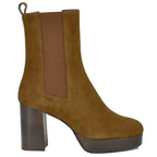 Mara Suede Platform Heel Boot