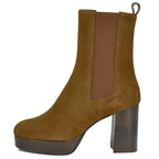 Mara Suede Platform Heel Boot