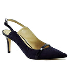 Mark Suede Heel Sling