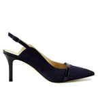 Mark Suede Heel Sling