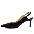 Mark Suede Heel Sling