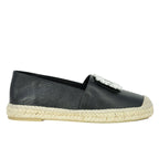 Mendes Leather Closed Jewel Espadrille