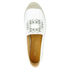 Mendes Leather Closed Jewel Espadrille