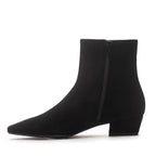 Micah Suede Low Heel Boot
