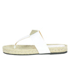 Mikey Leather Stud Flat Espadrille