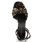 Miles Leopard Knot Platform Sandal