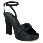 Miles Satin Knot Platform Sandal