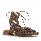 Murph Suede Lace Up Sandal