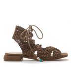 Murph Suede Lace Up Sandal