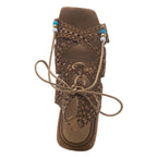 Murph Suede Lace Up Sandal