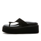 Palmer Suede Platform Wedge Thong