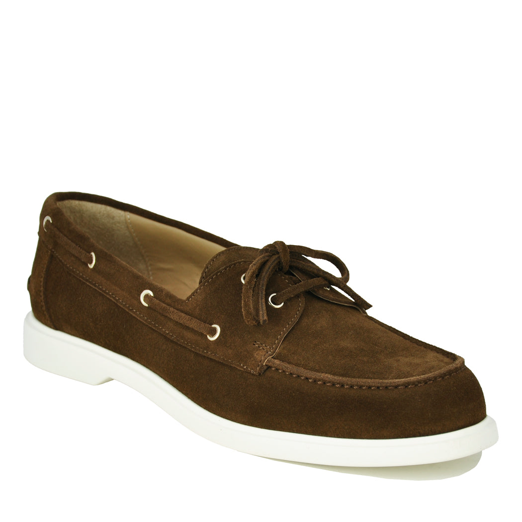 Pam Suede Tie Flat – Footnotes